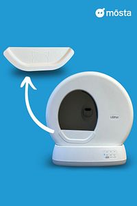C10 Pro+ Kameralı Otomatik Akıllı Kedi Tuvaleti için Aparat/Buffle, Kum Sıçratma Önleyici ürün fotoğrafı