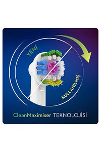Diş Fırçası Yedek Başlığı Clean Maximiser 3d White 2 Li ürün fotoğrafı