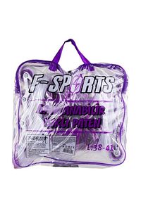 F-sports Mor Ayarlabilir 2+2 Işıklı Metal Alıştırma Pateni Çanta Hediyeli ürün fotoğrafı