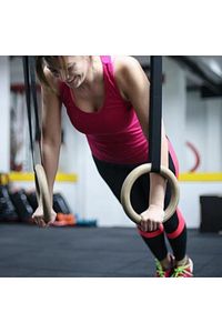 Crossfit-jimnastik Halkası Ahşap ürün fotoğrafı
