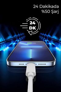 By Deji Samsung Galaxy A05 A05s A15 A23 A24 A25 A55 M35 Uyumlu Hızlı Şarj Aleti 25w Type-c ürün fotoğrafı