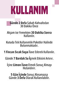 Kilo Vermeye Yardımcı Zayıflama1 Detoks Çayı 3 Kutu 45 Günlük Kullanım ürün fotoğrafı
