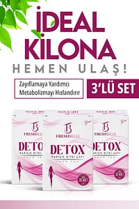 Kilo Vermeye Yardımcı Zayıflama1 Detoks Çayı 3 Kutu 45 Günlük Kullanım ürün fotoğrafı