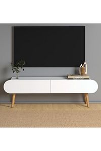 Lotus Tv Sehpası 120 Cm Beyaz ürün fotoğrafı