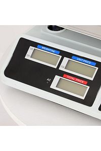 40 Kg Şarjlı Elektronik Dijital Hassas Mutfak Manav Bakkal Kasap Terazisi Çukur Kefeli ürün fotoğrafı