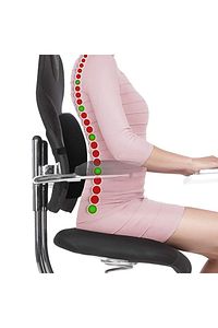 Ortopedik Ofis Koltuk Bel Destek Minderi Ergonomik Sandalye Sırt Dayama Yastığı ürün fotoğrafı