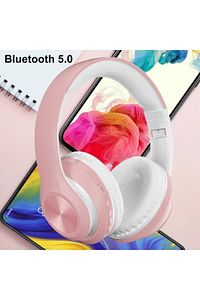 Bluetooth Kablosuz Stereo Kulaklık Pembe ürün fotoğrafı