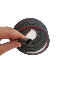 Araç Bantlı D Fitil Yapışkanlı D Fitili Kapı Oto Bagaj Fitili 5 Metre ürün fotoğrafı