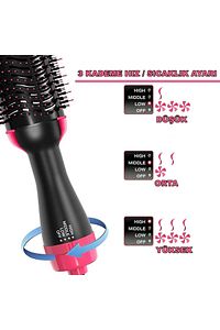 New Pro Model - 1200w Series Saç Kurutma Saç Şekillendirici Düzleştirici Fön Tarağı Tarak Fırça ürün fotoğrafı