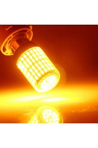 Oto Led Sinyal Ampulü Py21w Tak Kullan Ürün Turuncu ürün fotoğrafı