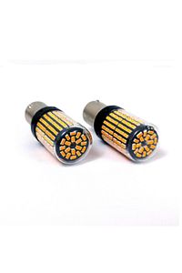 Oto Led Sinyal Ampulü Py21w Tak Kullan Ürün Turuncu ürün fotoğrafı