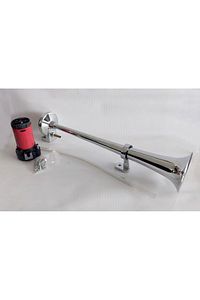 KORNA HAVALI MARİN TEK BORULU MOTORLU 12 V 41 CM BOY 9 CM ÇAP ürün fotoğrafı