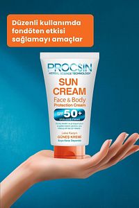 Yüksek Uv Korumalı Koyu Leke Önleyici Spf 50 Güneş Kremi 50 ml ürün fotoğrafı