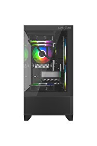 Gameline ARMOR 5x F-RGB Fan Temperli Cam USB 3.0 Gaming Bilgisayar Kasası ürün fotoğrafı