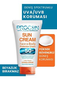 Yüksek Uv Korumalı Koyu Leke Önleyici Spf 50 Güneş Kremi 50 ml ürün fotoğrafı