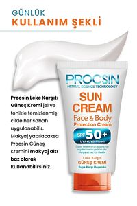 Yüksek Uv Korumalı Koyu Leke Önleyici Spf 50 Güneş Kremi 50 ml ürün fotoğrafı