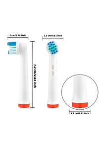 4 Adet Standard Cleaning Type Eb-17x Oral-b Şarjlı Ve Pilli Diş Fırçası Uyumlu Yedek Başlık ürün fotoğrafı
