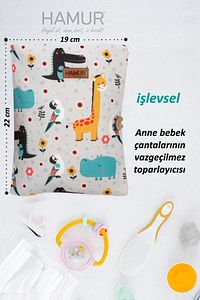 Anne Bebek Bakım Çantası Yenidoğan Alt Açma Değiştirme Düzenleyici Çantası Organizer Animal ürün fotoğrafı