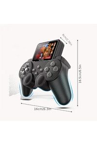 Mini Nostaljik el oyun konsolu retro klasik 520 oyun kablosuz gamepad joystick ürün fotoğrafı