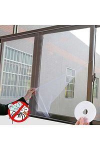Tüm Cam Pencere Kapılara Uyumlu Çift Kanat Pencere Sinekliği ürün fotoğrafı