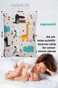 Anne Bebek Bakım Çantası Yenidoğan Alt Açma Değiştirme Düzenleyici Çantası Organizer Animal ürün fotoğrafı