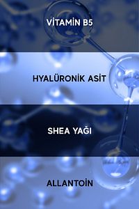 Yoğun Nemlendirici El Kremi 50 Ml - Vitamin B5 Hyalüronik Asit 24 Saat Etki Alkolsüz 2 li ürün fotoğrafı