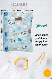 Anne Bebek Bakım Çantası Yenidoğan Alt Açma Değiştirme Düzenleyici Çantası Organizer Dream ürün fotoğrafı