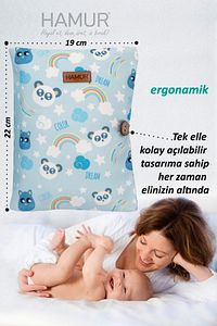 Anne Bebek Bakım Çantası Yenidoğan Alt Açma Değiştirme Düzenleyici Çantası Organizer Dream ürün fotoğrafı