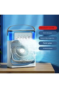 600 ML Taşınabilir Buzlu Fan nemlendiricili USB sessiz vantilatör serinletici Fan masaüstü ofis için ürün fotoğrafı