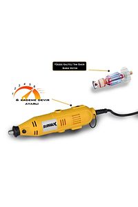 Alman Style 405 Parça Devir Ayarlı Gravür Oyma Makinesi Dremel Taşlama Zımpara Seti 450w ürün fotoğrafı