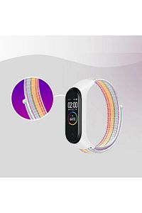 Xiaomi Mi Band 3/4/5/6/7 Uyumlu Hasır Dokuma Örgü Loop Yüksek Kalite Kordon Kayış ürün fotoğrafı