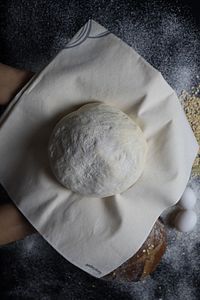 Yıkanabilir Organik Hamur Mayalama Örtüsü | %100 Ham Pamuk | 1 Adet 70x70cm | Dough ürün fotoğrafı