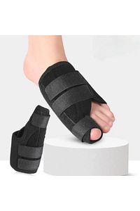 2'li Medikal Ayak Ateli Baş Parmak Çıkıntı Düzeltici Halluks Valgus Gece Ateli Bunyon Koruyucu ürün fotoğrafı