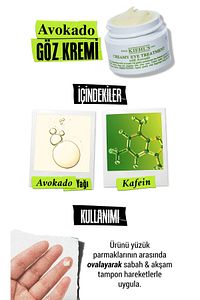 Creamy Eye Treatment Avokado ile Yoğun Nemlendiren Göz Kremi 28 ml ürün fotoğrafı