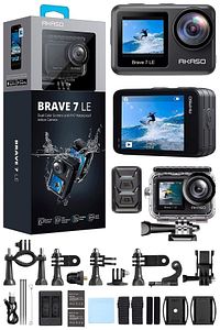 Brave 7 Le 4k Aksiyon Kamera Ve Süper Aksesuar Seti ( Türkiye 2 Yıl Garantili) ürün fotoğrafı