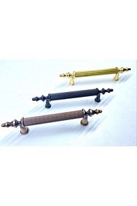 Osmanlı Kulp Vintage Model Altın 96mm Mutfak Dolabı Mobilya Kulpları ürün fotoğrafı