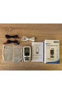 Şarj Edilebilir Tens Ems Masaj Cihazı Aleti +4 Ped Hediye Ağrı Giderici Fizik Tedavi (bataryalı) ürün fotoğrafı