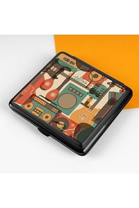 Müzikseverlere Özel Tasarımlı Sigara Tabakası 95 X 90 Mm Ölçülerinde ürün fotoğrafı