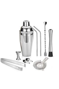 10 Parça Çok Avantajlı Kokteyl Seti 750 ml Shaker ürün fotoğrafı