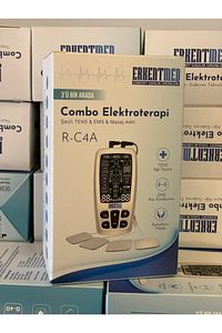Şarj Edilebilir Tens Ems Masaj Cihazı Aleti +4 Ped Hediye Ağrı Giderici Fizik Tedavi (bataryalı) ürün fotoğrafı