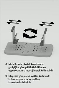 Yan Sehpa Ayarlanabilir Tepsi Dikdörtgen Dekoratif Modern Yatay Dikey Koltuk Sehpası Ceviz ürün fotoğrafı