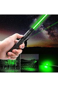 Laser Pointer Şarjlı Güçlü Yeşil Lazer Metal Kasa ürün fotoğrafı