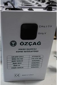 Mikro Işlemcili Kombi Ve Televizyon Voltaj Regülatörü ürün fotoğrafı