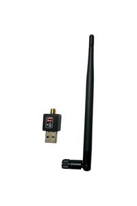 1200 Mbps Wireless Internet Kablosuz Antenli Adaptör Ağ Usb Wifi 2.4 Ghz ürün fotoğrafı