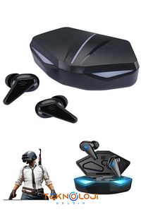 Kulaklık Bluetooth Kablosuz Oyuncu Kulak İçi Mikrofonlu ürün fotoğrafı