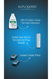 Crosswave Hf2 Pro Yüksek Vakumlu Sert Zemin Süpürme Ve Silme Makinesi ürün fotoğrafı