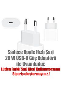 İphone 18w/20w Uyumlu Şarj Aleti Kılıfı, Şarj Kablosu Koruma Aparatı, Toparlayıcı, Koruyucu ürün fotoğrafı