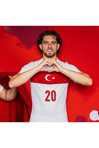 Türkiye Euro 2024 Ferdi Kadıoğlu Beyaz Forması ürün fotoğrafı