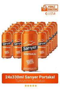 Sarıyer Portakal Aromalı Gazoz 330ml x 24 Adet ürün fotoğrafı