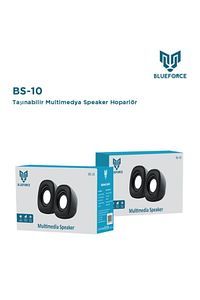 Bs-10 Kablolu Usb Multimedya Speaker Mini Hoparlör 6w 1 1 ürün fotoğrafı